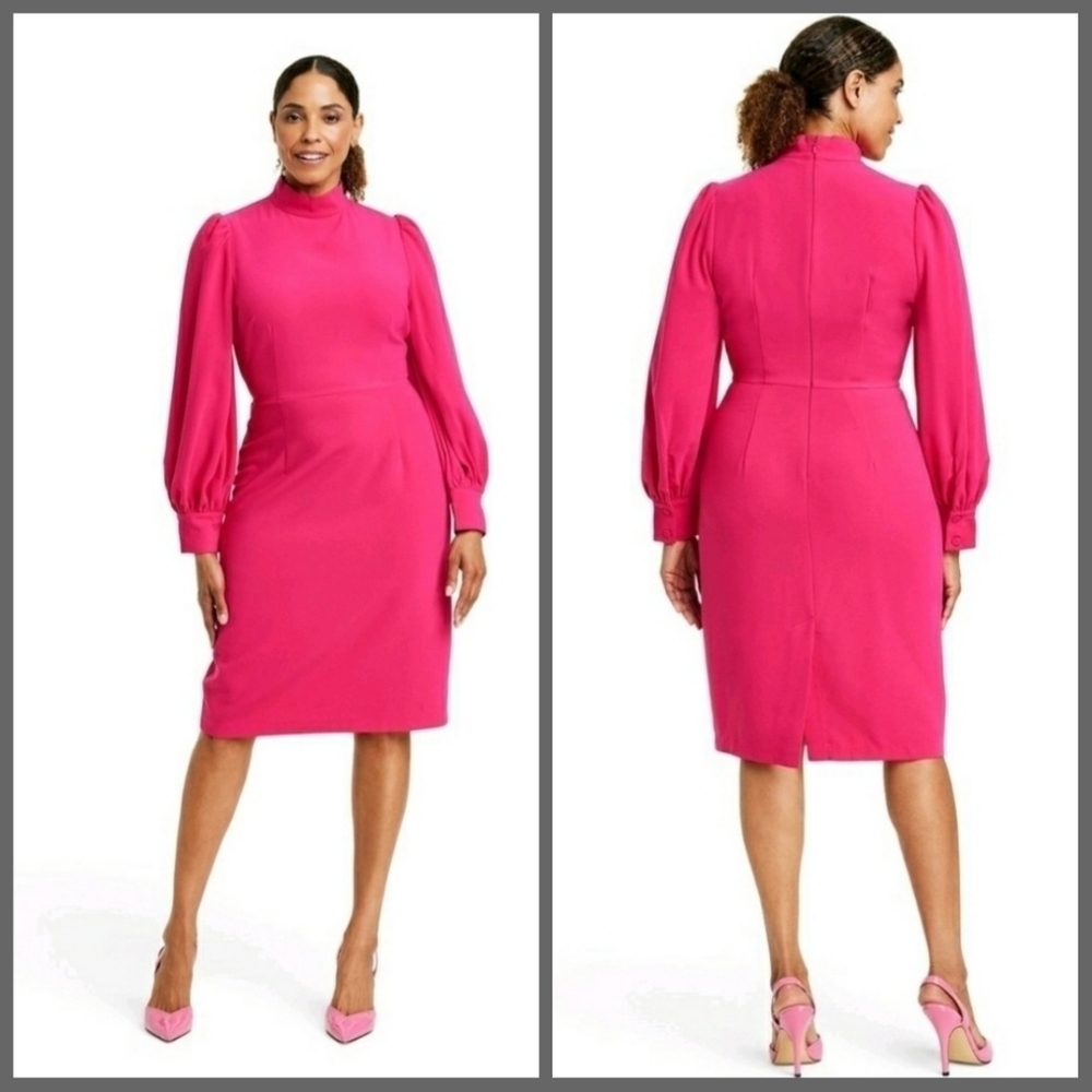 Sergio Hudson x Target Balloon Sleeve Midi Dress